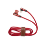 Red 90 degré lightning USB Cable