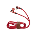 Monkey USB 90° Lightning Cable  (Red  version)