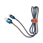 Monkey USB Lightning Cable Blue Denim